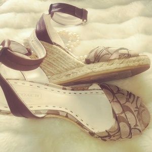 Coach cross Band Espadrille sandal